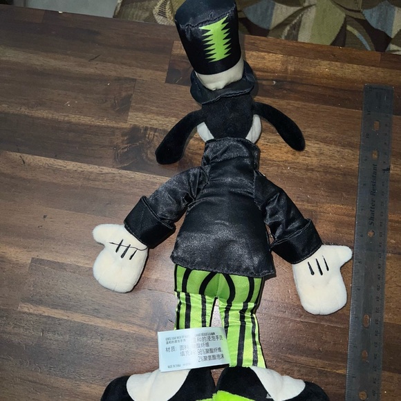 Halloween Vampire Goofy Plush Disney Store Stuffed Animal 11" Spooky Costume - Picture 6 of 6